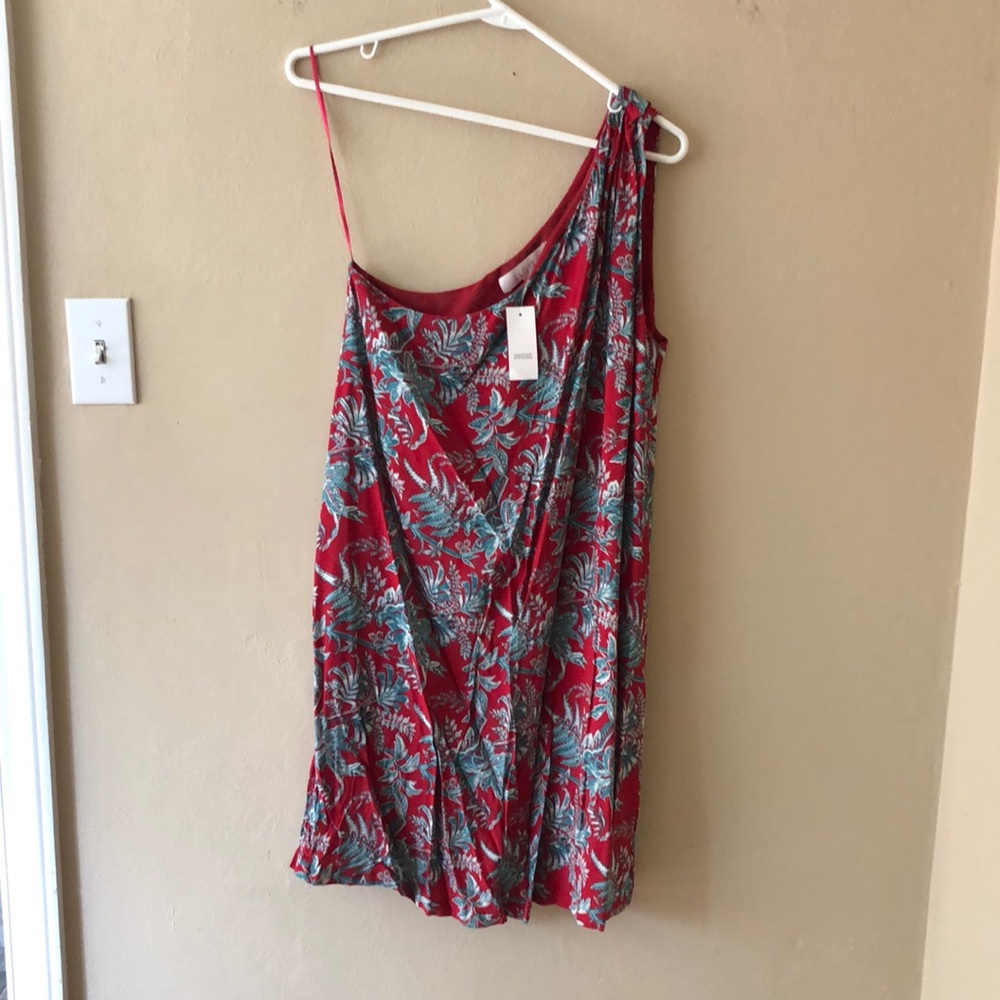 Loft One Shoulder Dress